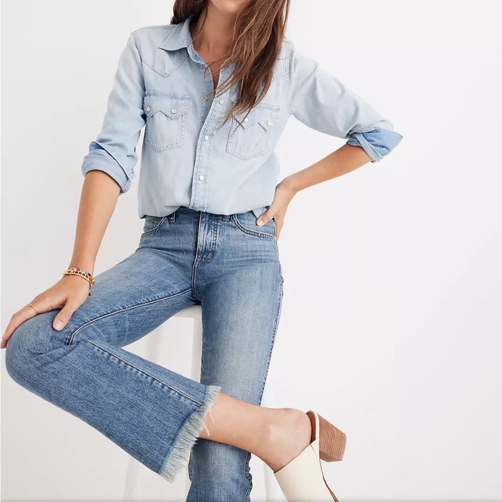 Madewell Cali Demi boot jeans